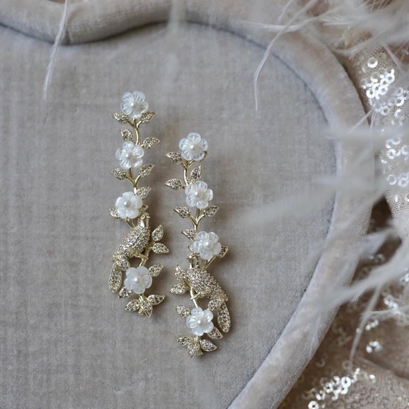 BHLDN Jewelry - Nicola Bathie Love Bird Earrings New With Box